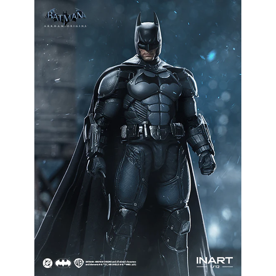 [Preventa Abierta] Batman: Arkham Origins - Batman 1/12 Scale Figure 3