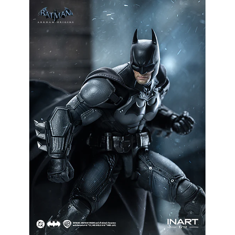 [Preventa Abierta] Batman: Arkham Origins - Batman 1/12 Scale Figure 4