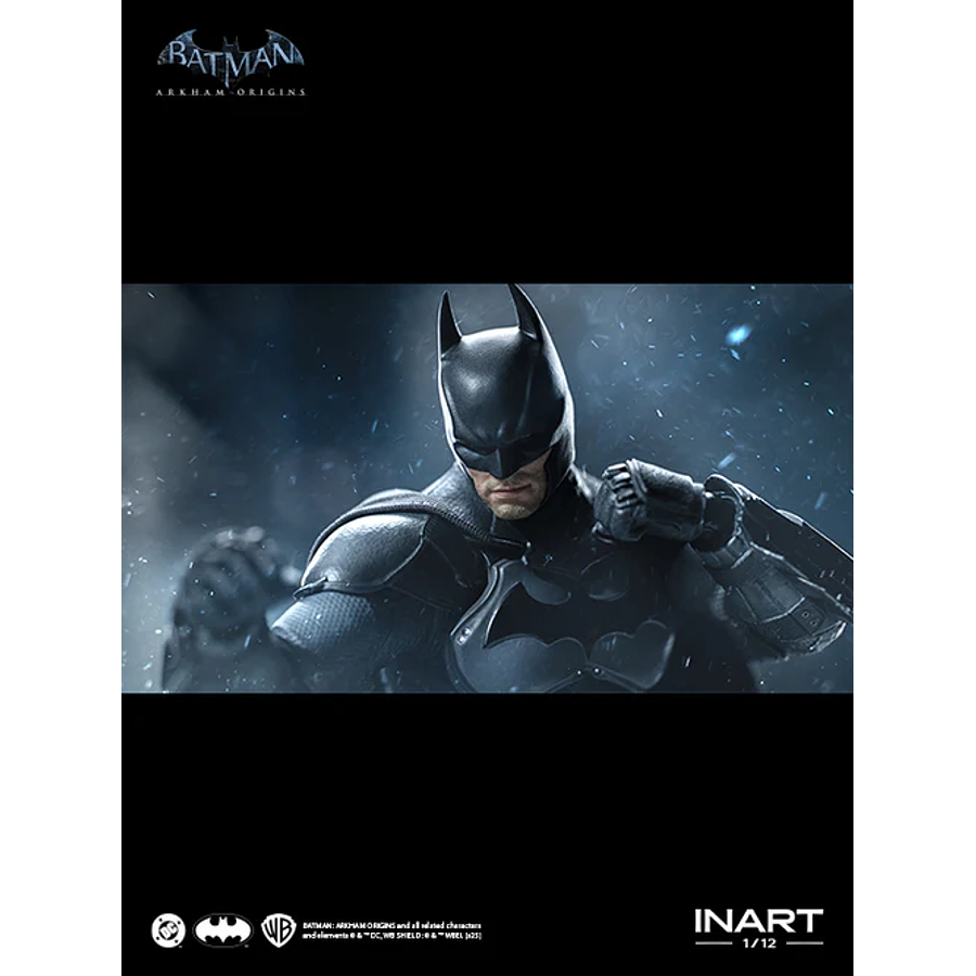 [Preventa Abierta] Batman: Arkham Origins - Batman 1/12 Scale Figure 6