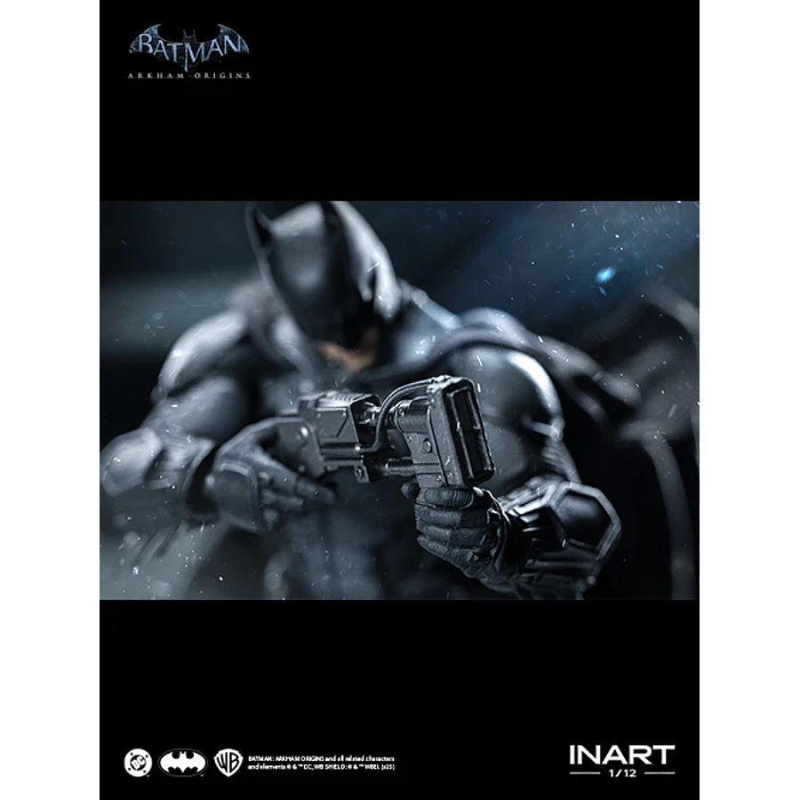[Preventa Abierta] Batman: Arkham Origins - Batman 1/12 Scale Figure 7