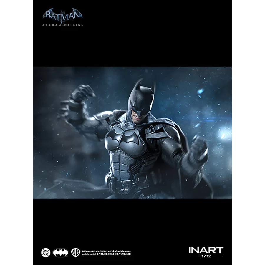 [Preventa Abierta] Batman: Arkham Origins - Batman 1/12 Scale Figure 11