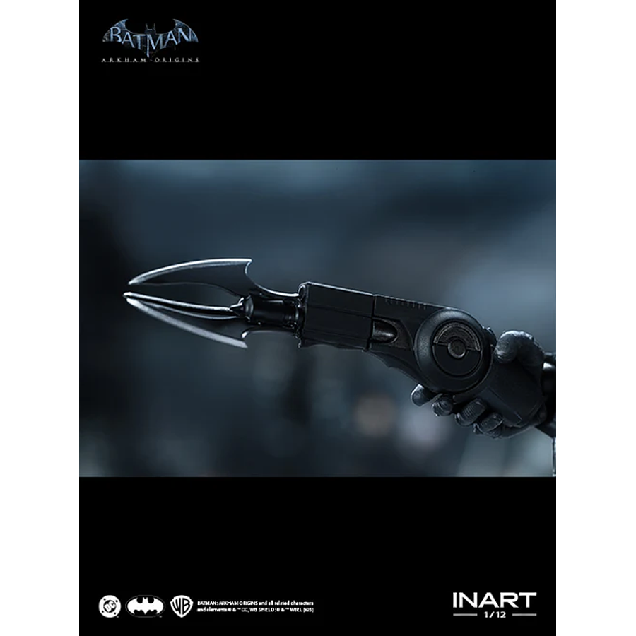[Preventa Abierta] Batman: Arkham Origins - Batman 1/12 Scale Figure 15