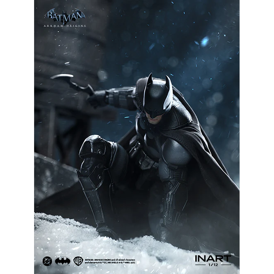 [Preventa Abierta] Batman: Arkham Origins - Batman 1/12 Scale Figure 13