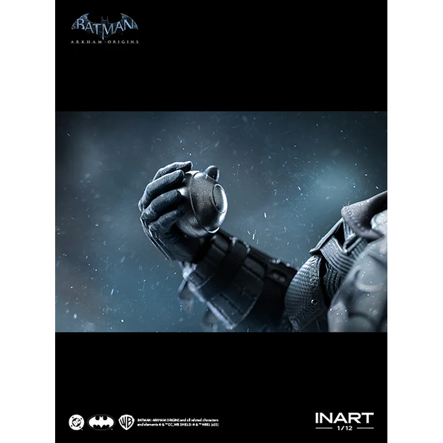 [Preventa Abierta] Batman: Arkham Origins - Batman 1/12 Scale Figure 16