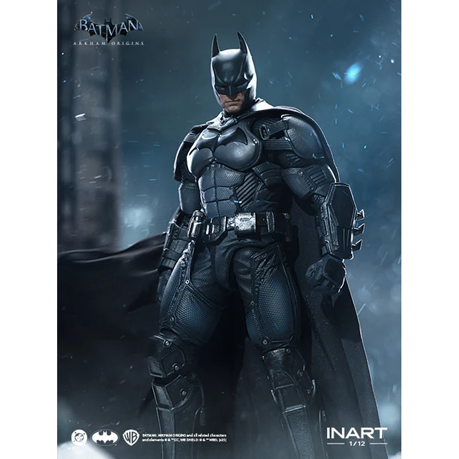 [Preventa Abierta] Batman: Arkham Origins - Batman 1/12 Scale Figure 5