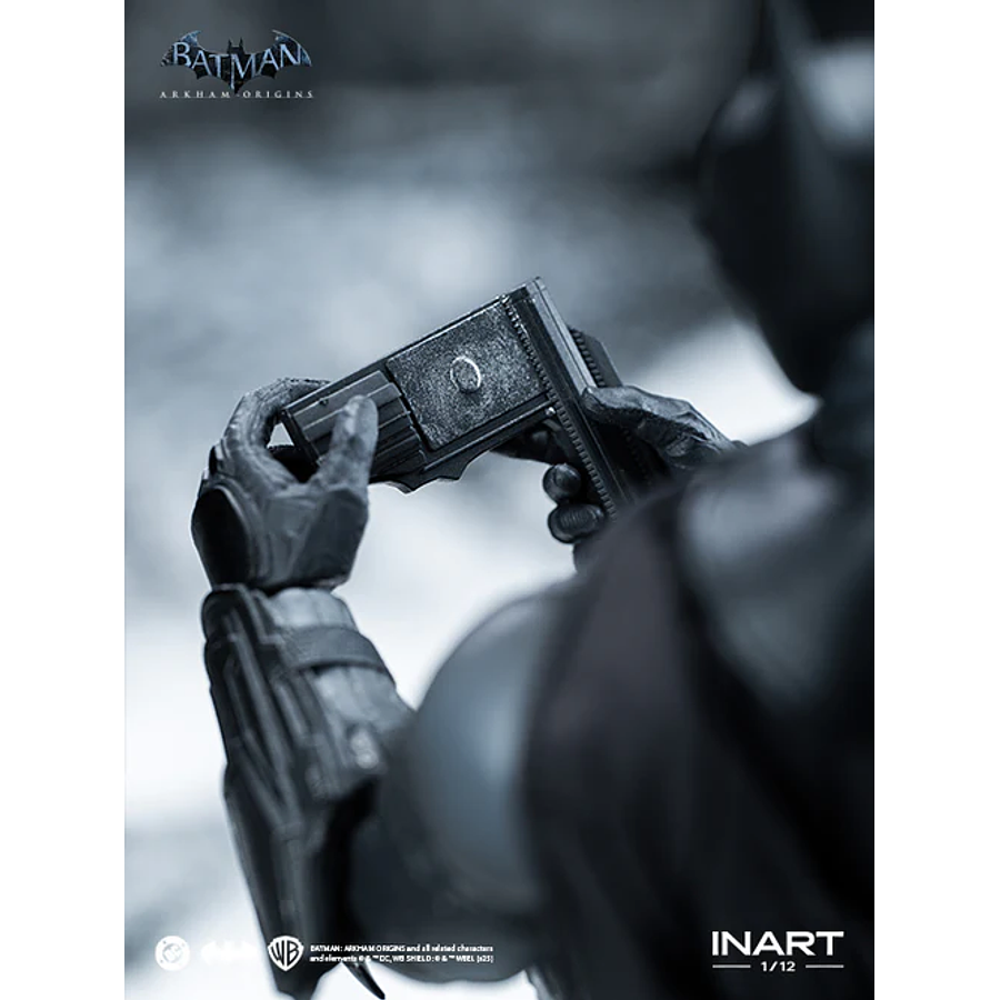 [Preventa Abierta] Batman: Arkham Origins - Batman 1/12 Scale Figure 17