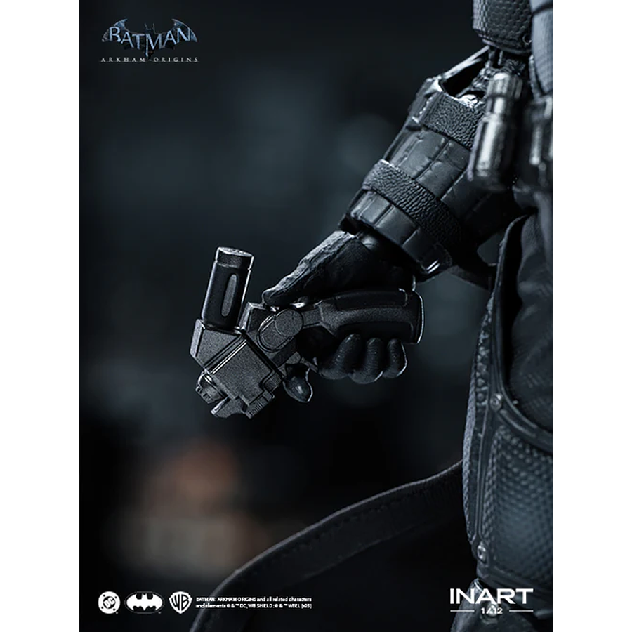 [Preventa Abierta] Batman: Arkham Origins - Batman 1/12 Scale Figure 19