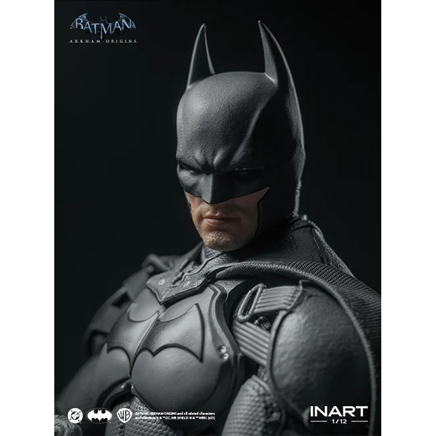 [Preventa Abierta] Batman: Arkham Origins - Batman 1/12 Scale Figure 20