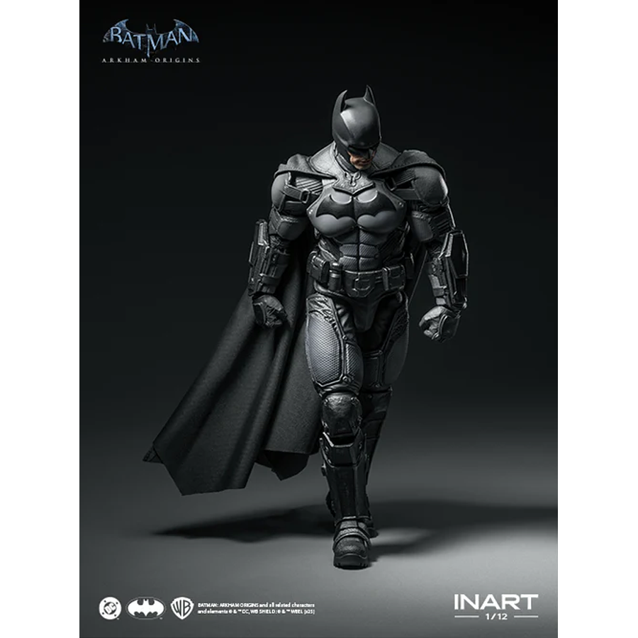 [Preventa Abierta] Batman: Arkham Origins - Batman 1/12 Scale Figure 21