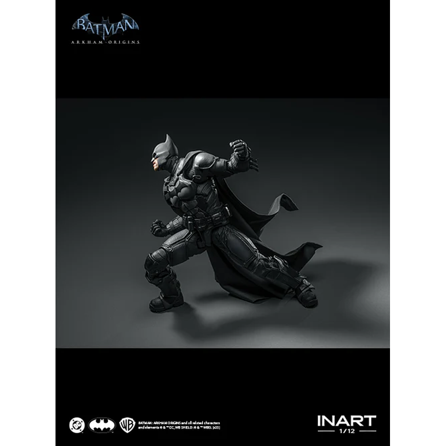 [Preventa Abierta] Batman: Arkham Origins - Batman 1/12 Scale Figure 23