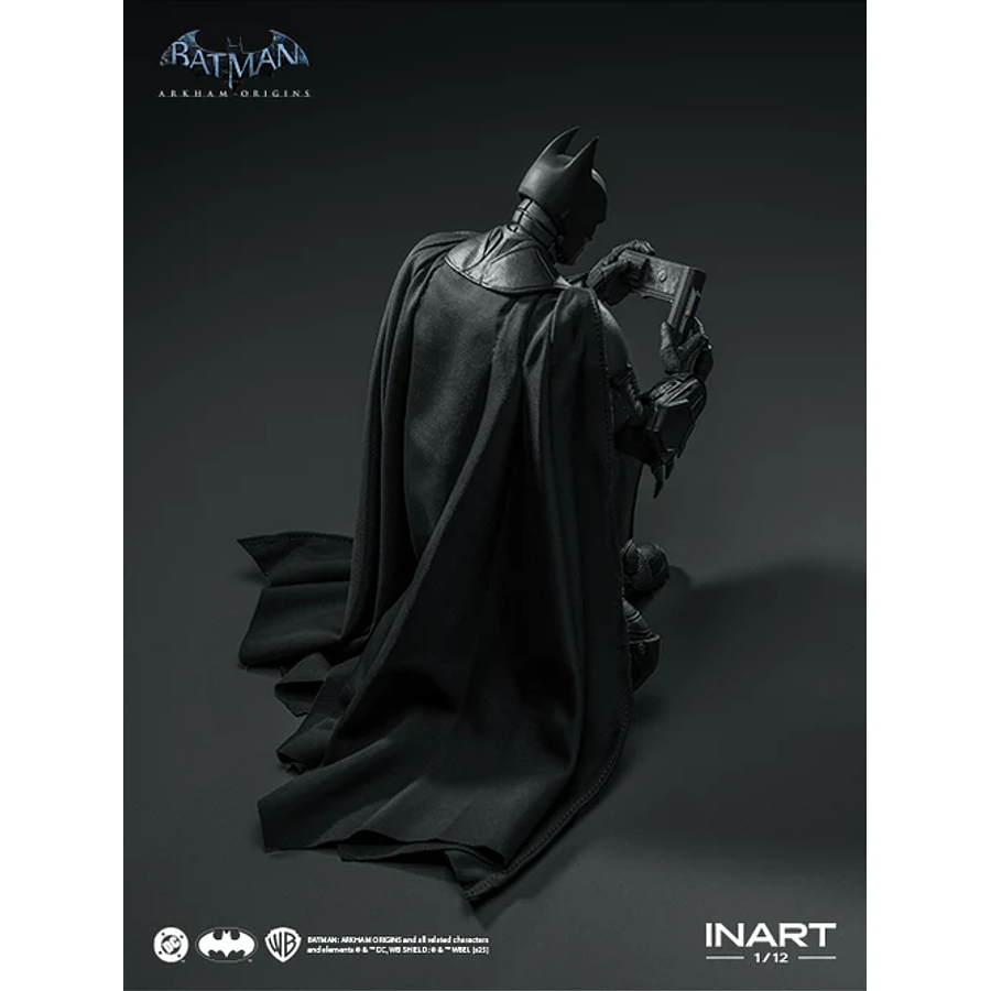[Preventa Abierta] Batman: Arkham Origins - Batman 1/12 Scale Figure 24