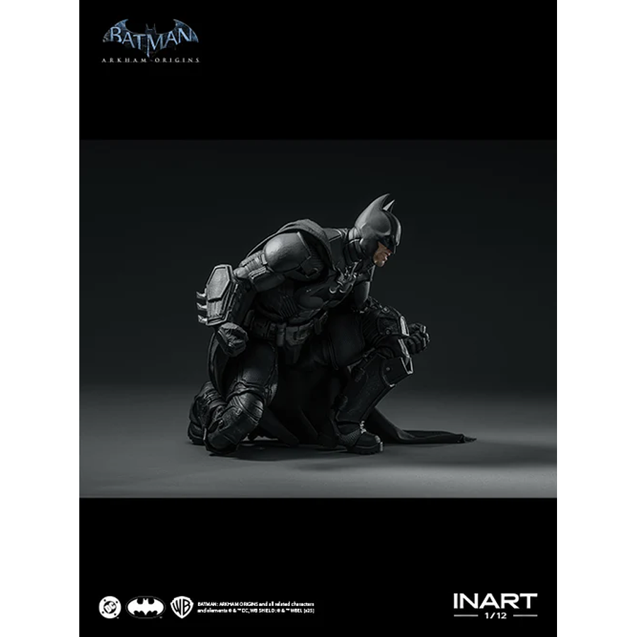 [Preventa Abierta] Batman: Arkham Origins - Batman 1/12 Scale Figure 25