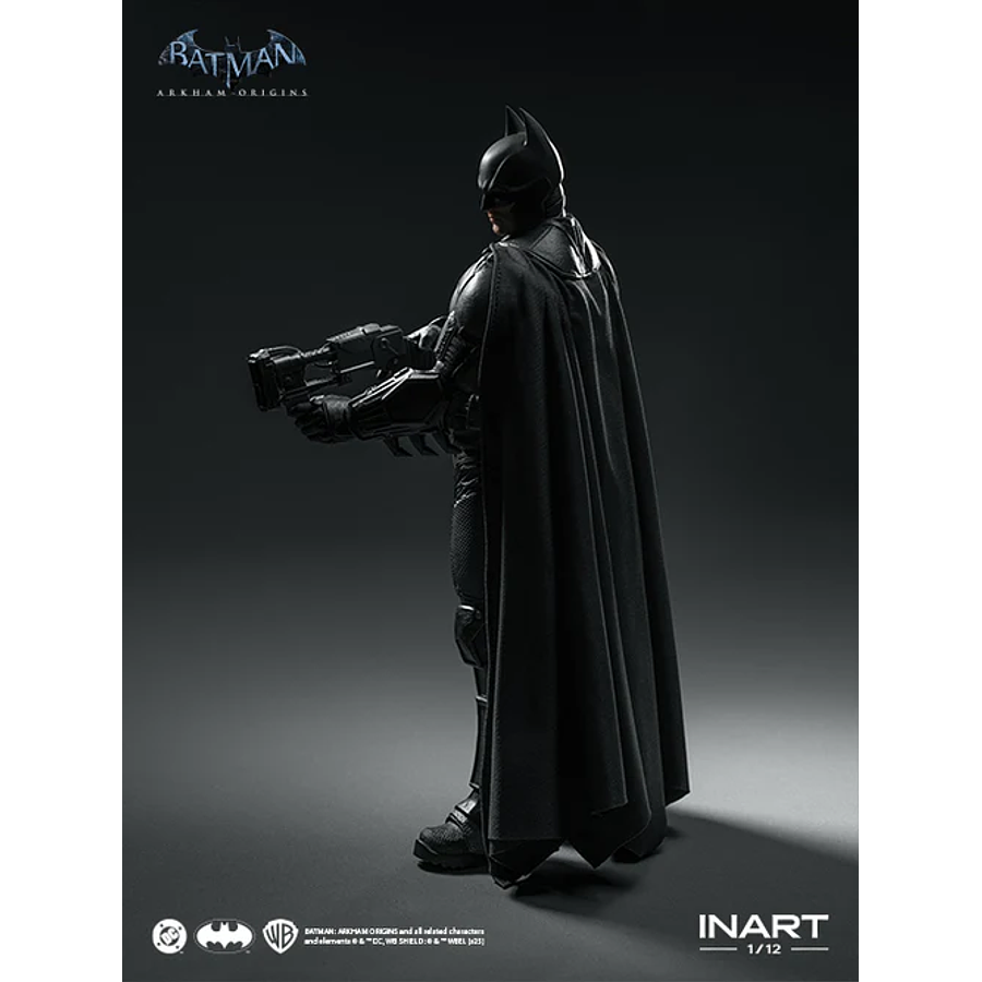 [Preventa Abierta] Batman: Arkham Origins - Batman 1/12 Scale Figure 26