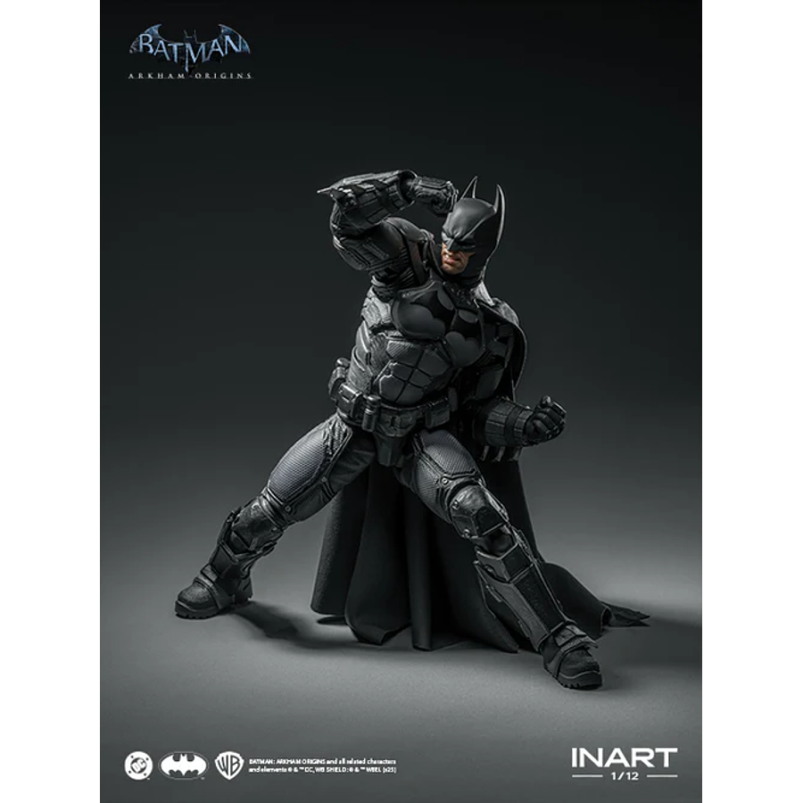 [Preventa Abierta] Batman: Arkham Origins - Batman 1/12 Scale Figure 27
