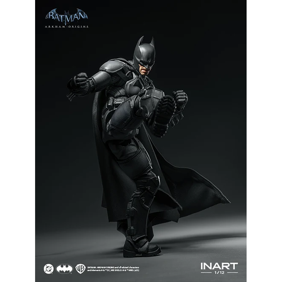 [Preventa Abierta] Batman: Arkham Origins - Batman 1/12 Scale Figure 28