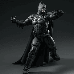 [Preventa Abierta] Batman: Arkham Origins - Batman 1/12 Scale Figure 29