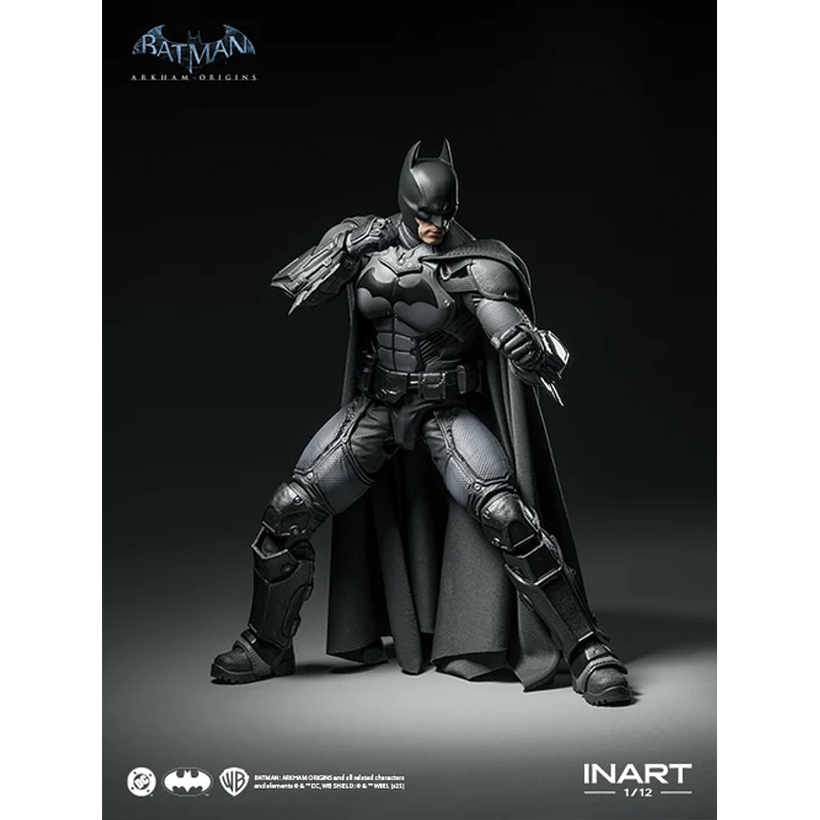 [Preventa Abierta] Batman: Arkham Origins - Batman 1/12 Scale Figure 31