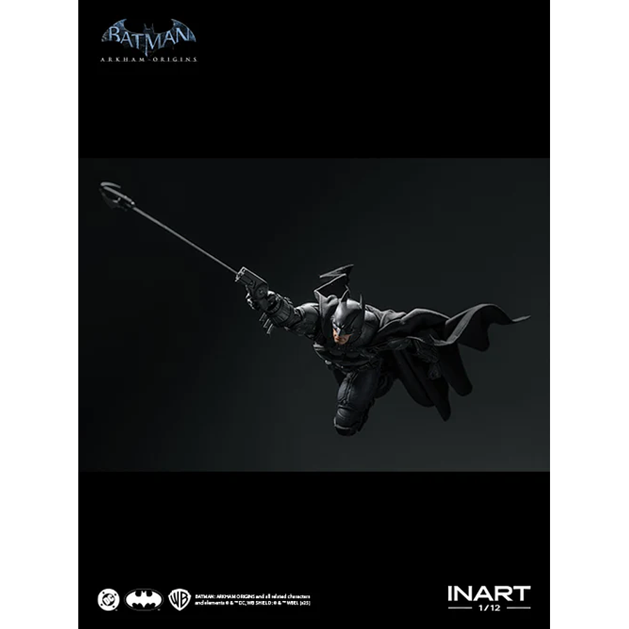 [Preventa Abierta] Batman: Arkham Origins - Batman 1/12 Scale Figure 32