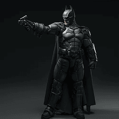 [Preventa Abierta] Batman: Arkham Origins - Batman 1/12 Scale Figure 33