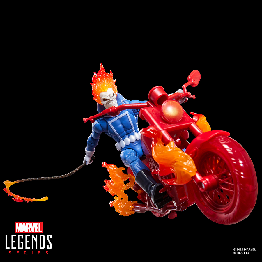 [Preventa Abierta] Marvel Legends Series Ghost Rider Johnny Blaze With Motorcycle 3