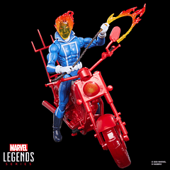 [Preventa Abierta] Marvel Legends Series Ghost Rider Johnny Blaze With Motorcycle 4