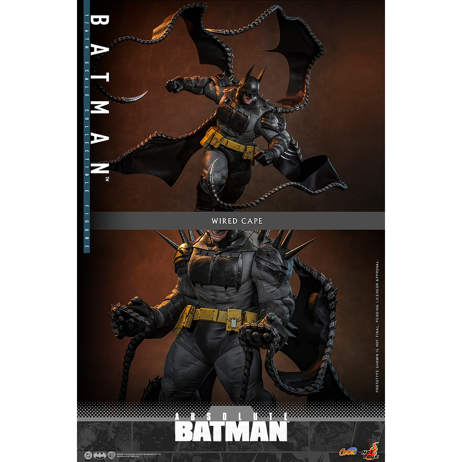 [Preventa Abierta] Absolute Batman CMS030 Batman 1/6th Scale Hot Toys Collectible Figure 6