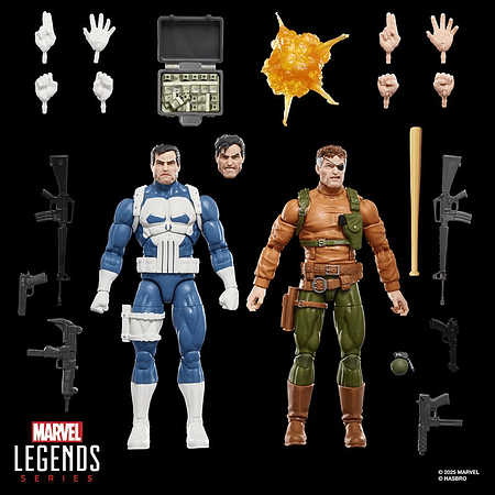 Marvel Legends Series Gamerverse Punisher and Nick Fury 2-Pack