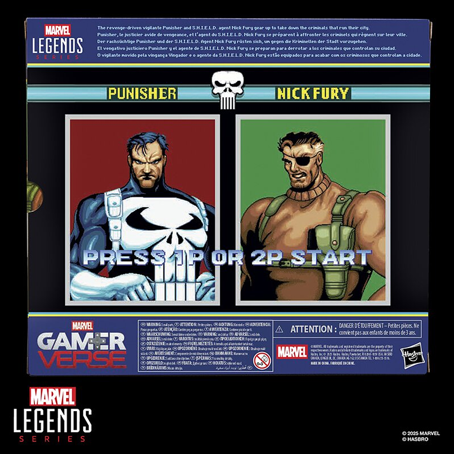 Marvel Legends Series Gamerverse Punisher and Nick Fury 2-Pack 11