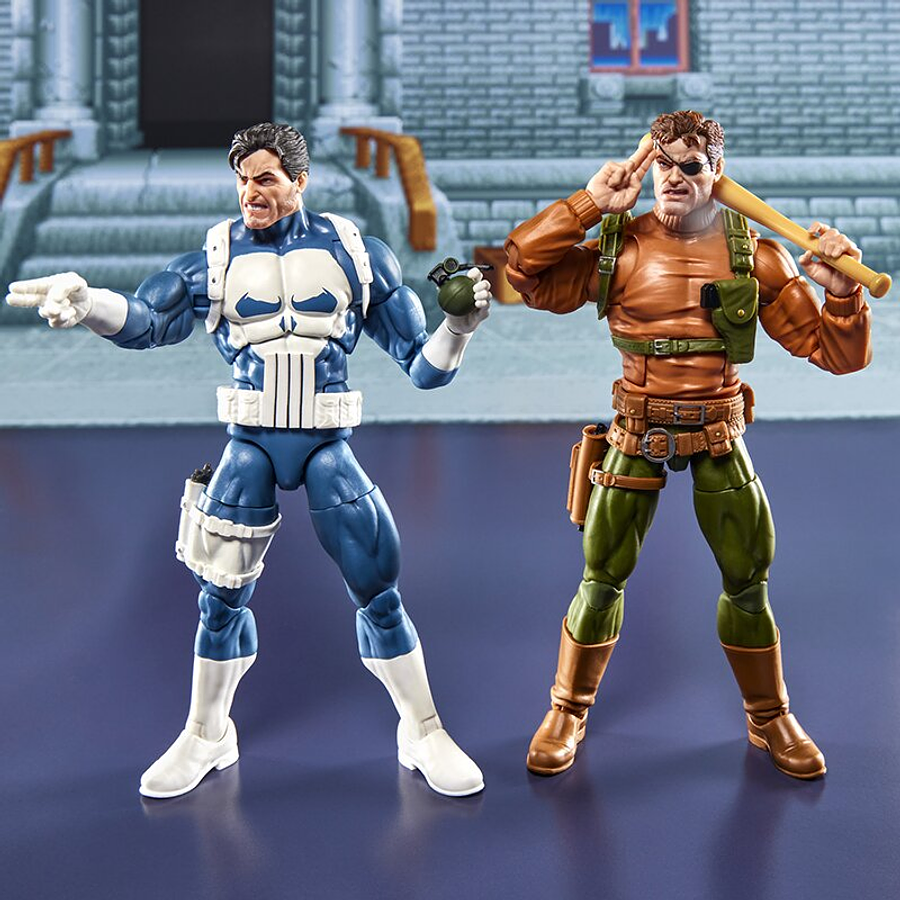 Marvel Legends Series Gamerverse Punisher and Nick Fury 2-Pack 5