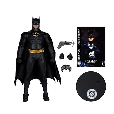 DC Multiverse Theatrical Deluxe Batman Returns Movie Batman 7-Inch Scale Action Figure MF15591