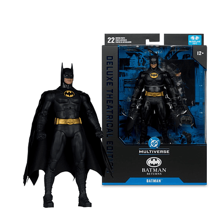 DC Multiverse Theatrical Deluxe Batman Returns Movie Batman 7-Inch Scale Action Figure MF15591