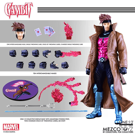 [Preventa Abierta] X-Men Gambit One:12 Collective Action Figure