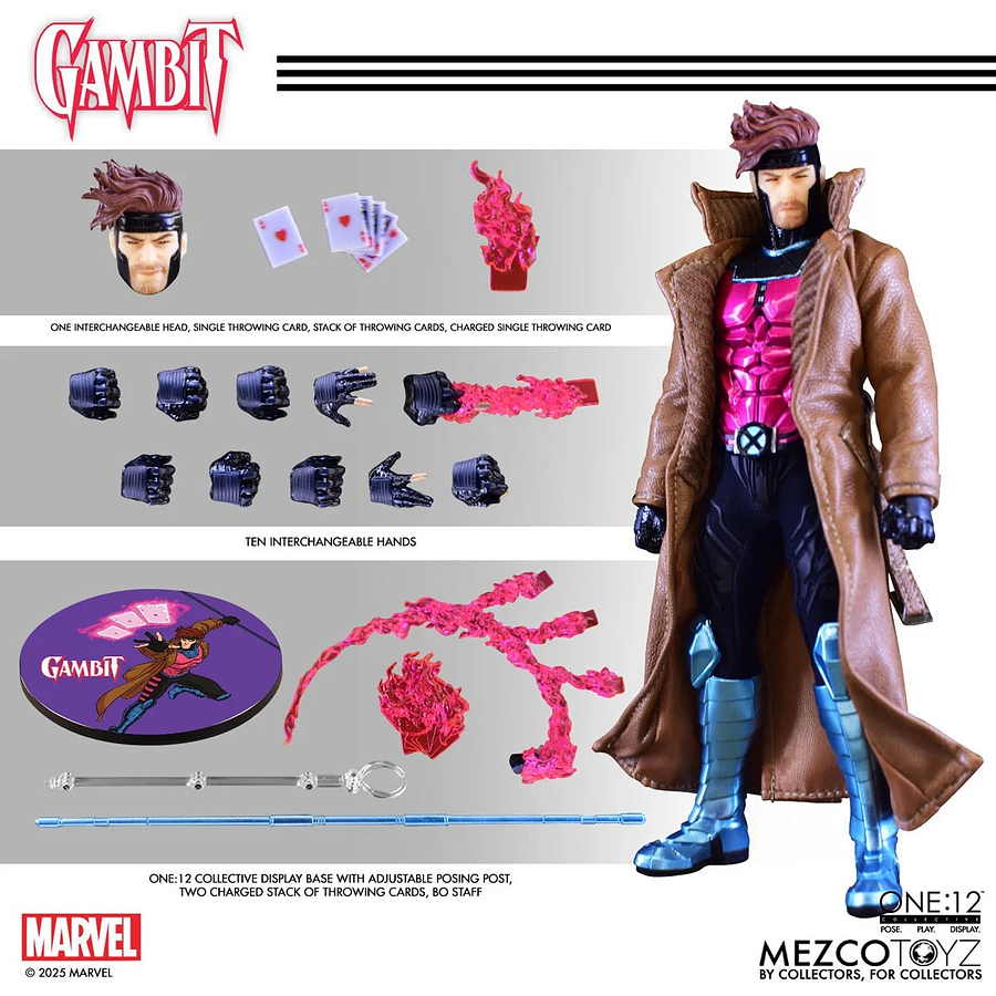 [Preventa Abierta] X-Men Gambit One:12 Collective Action Figure 2