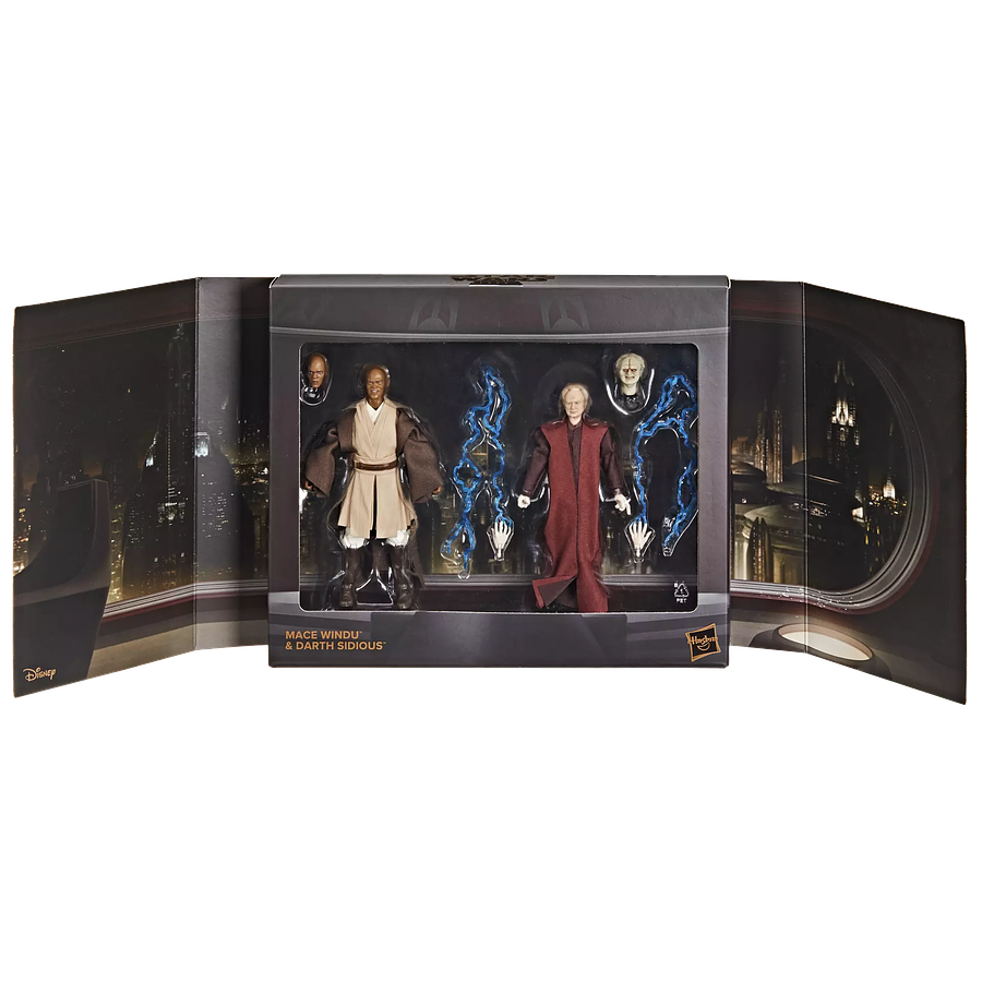 [Preventa Express] Star Wars The Black Series Mace Windu & Darth Sidious (Exclusive) 3
