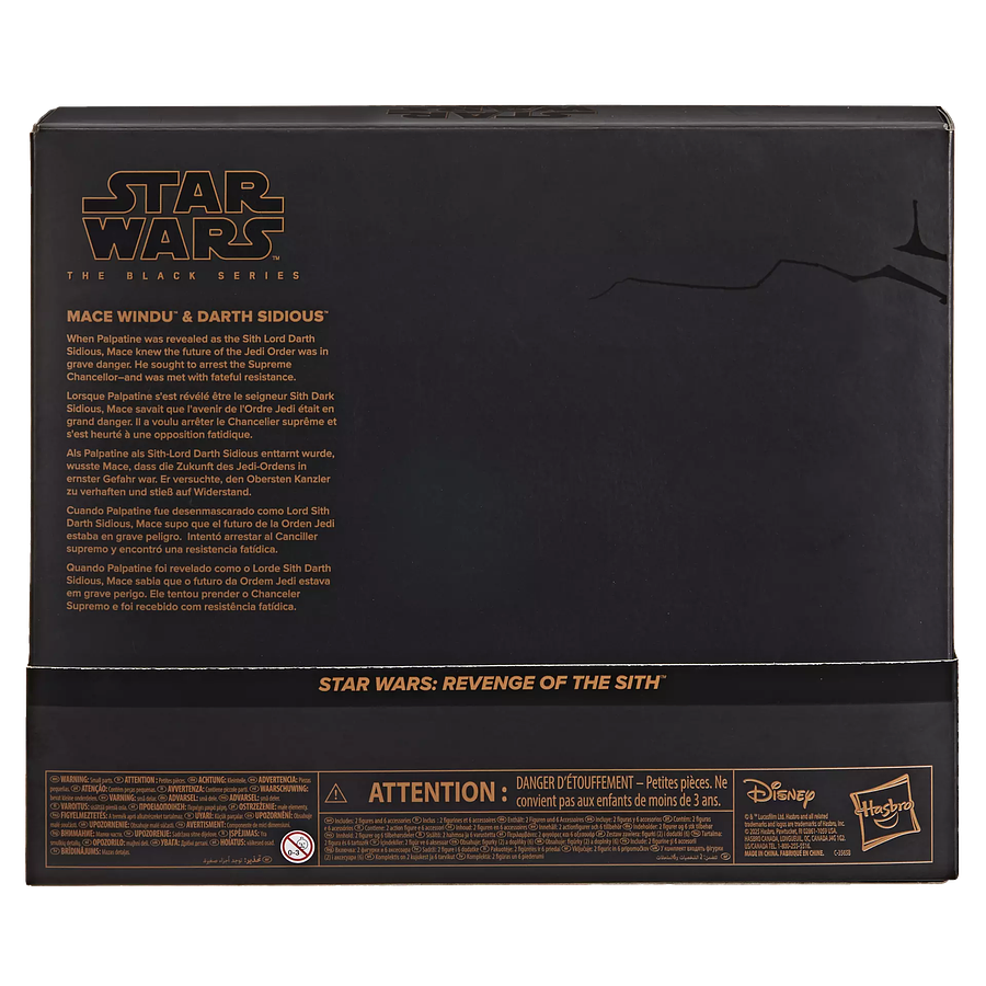 [Preventa Express] Star Wars The Black Series Mace Windu & Darth Sidious (Exclusive) 6