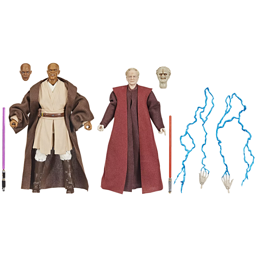 [Preventa Express] Star Wars The Black Series Mace Windu & Darth Sidious (Exclusive) 5