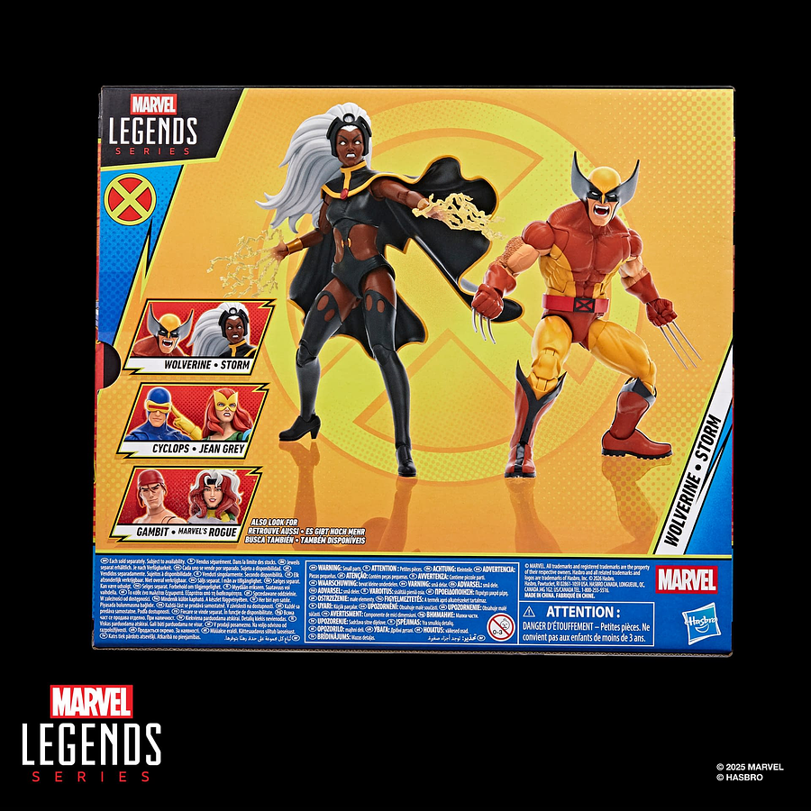 [Preventa Express] Wolverine & Storm X-Men 97 Marvel Legends 2-Pack (Season Finale) 8