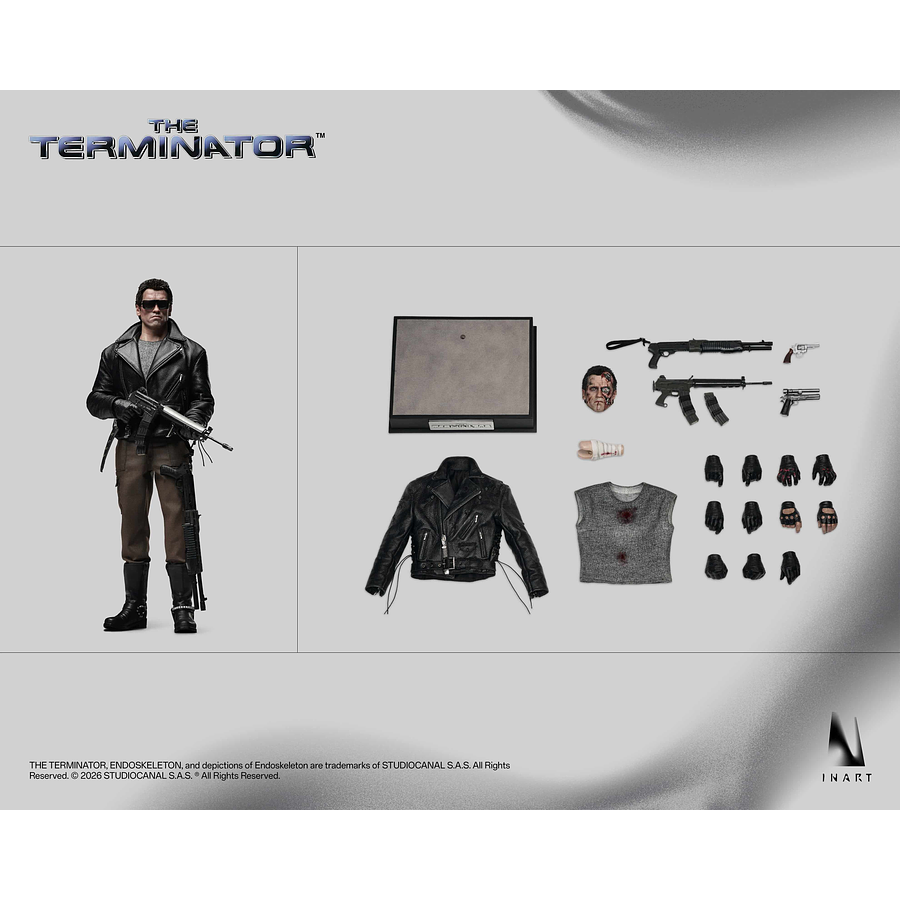 [Preventa Abierta] The Terminator: T-800 1/6 Collectible Figure 2