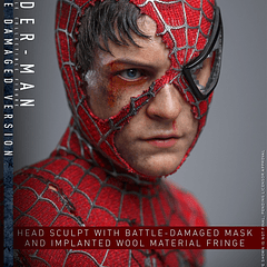 [Preventa Abierta] Spider-Man (2002) MMS859 Spider-Man (Battle Damaged Ver.) 1/6th Scale Collectible Figure 12