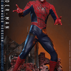 [Preventa Abierta] Spider-Man (2002) MMS859 Spider-Man (Battle Damaged Ver.) 1/6th Scale Collectible Figure 9