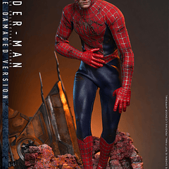 [Preventa Abierta] Spider-Man (2002) MMS859 Spider-Man (Battle Damaged Ver.) 1/6th Scale Collectible Figure 13