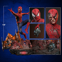 [Preventa Abierta] Spider-Man (2002) MMS859 Spider-Man (Battle Damaged Ver.) 1/6th Scale Collectible Figure 3