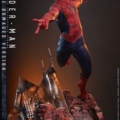 [Preventa Abierta] Spider-Man (2002) MMS859 Spider-Man (Battle Damaged Ver.) 1/6th Scale Collectible Figure 11