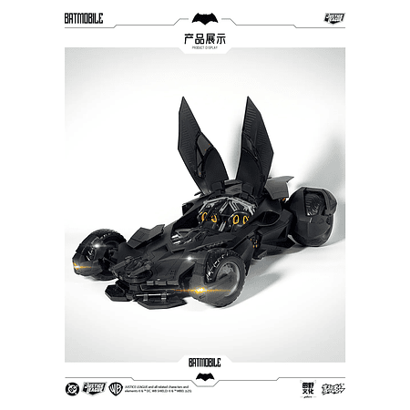 [Preventa Abierta] DC Multiverse BVS/JL Transformable Batmobile 1/12 Scale Figure LPZZ/UPF