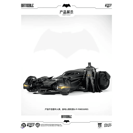 [Preventa Abierta] DC Multiverse BVS/JL Transformable Batmobile 1/12 Scale Figure LPZZ/UPF