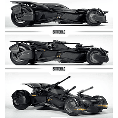 [Preventa Abierta] DC Multiverse BVS/JL Transformable Batmobile 1/12 Scale Figure LPZZ/UPF 5