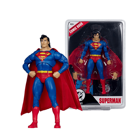 DC Direct Page Punchers Wave 10 Superman Zero Hour 7-Inch Scale Action Figure with Comic