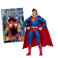 DC Direct Page Punchers Wave 10 Superman Zero Hour 7-Inch Scale Action Figure with Comic 3