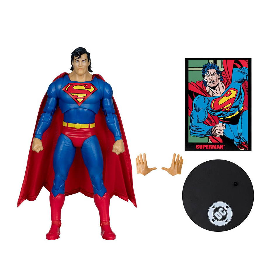 DC Direct Page Punchers Wave 10 Superman Zero Hour 7-Inch Scale Action Figure with Comic 2