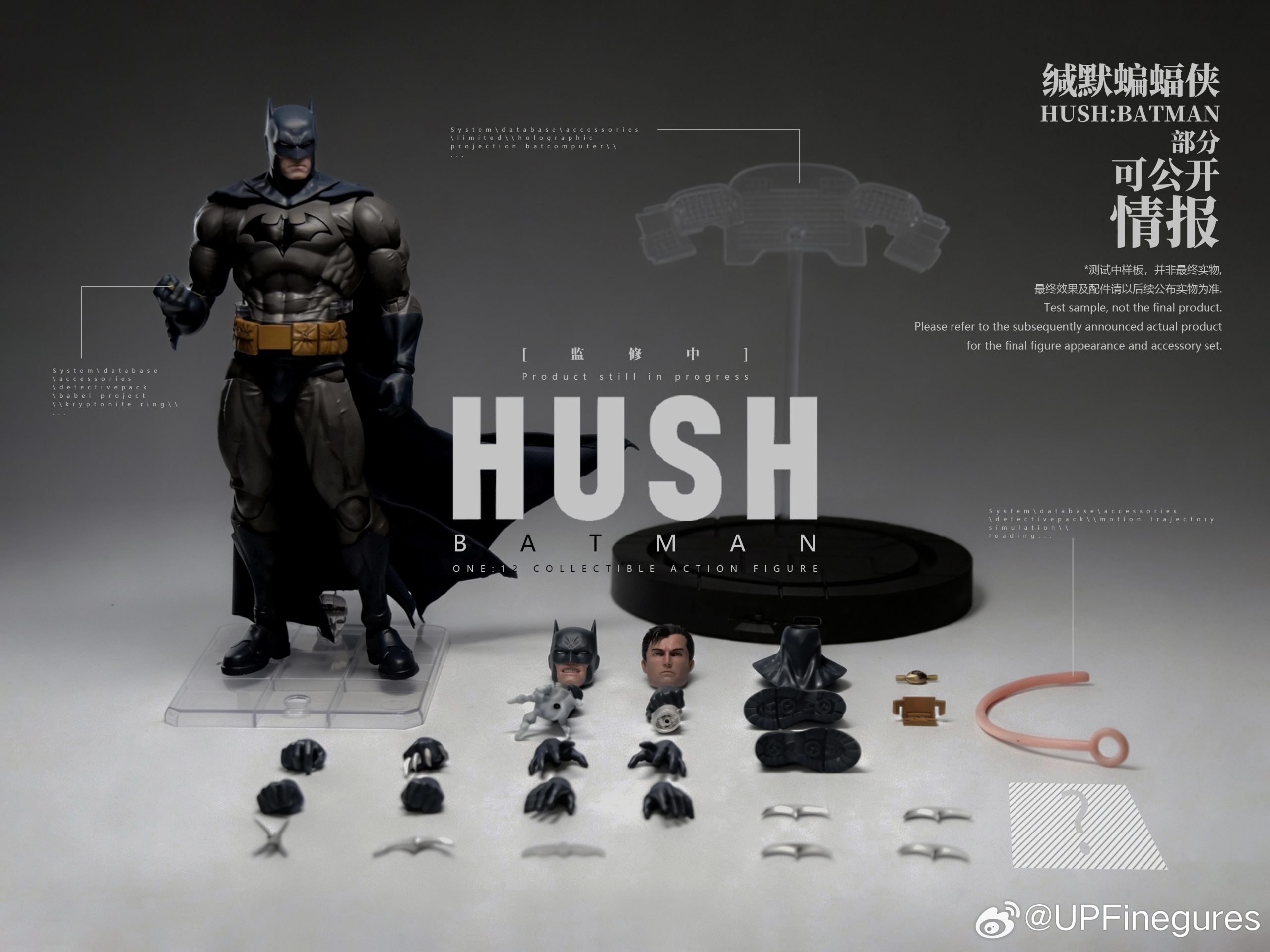 Preventa Abierta] DC Comics Batman Hush - Batman - 1/12 Sca | Avso